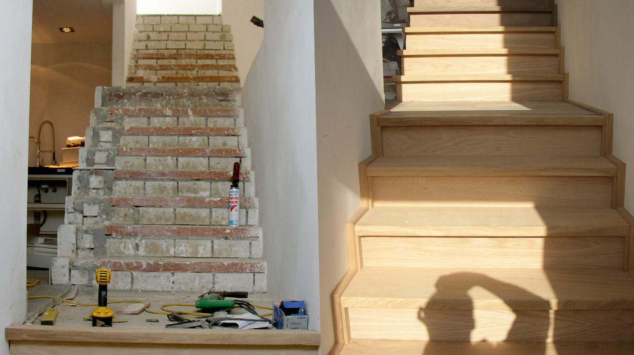 landheer Aanwezigheid Nu betonnen trap bekleden | LoFT Interieur